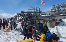 "М'ясорубка" на гірськолижному курорті в Грузії: українець розповів подробиці страшної аварії (відео)
