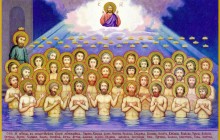 22 березня Церква згадує сорок мучеників, що постраждали у Севастійському озері