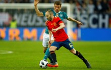 Збірні Німеччини та Іспанії зіграли внічию в товариському матчі в Дюссельдорфі