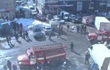 В Харькове в результате пожара в торговом центре эвакуирован 31 человек