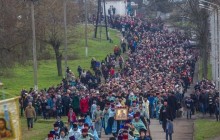 В день почитания Феодоровской иконы Божией Матери в Измаиле состоялся многотысячный Крестный ход (фото, видео)