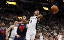 "Сан-Антонио" победил "Оклахому" в центральном матче дня НБА