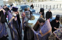 В Таллин прибыла чудотворная икона Успения Божией Матери из Пюхтицкого монастыря