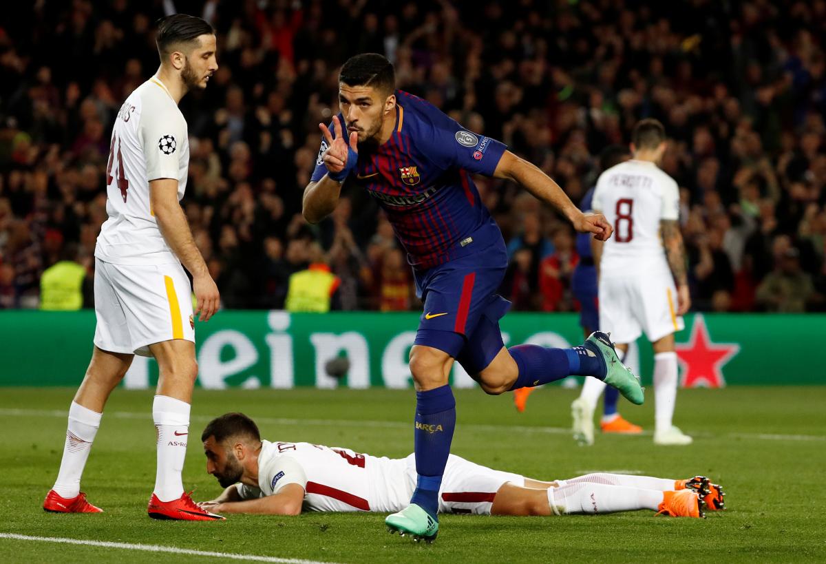 "Барселона" розгромила "Рому" в матчі Ліги чемпіонів / Reuters