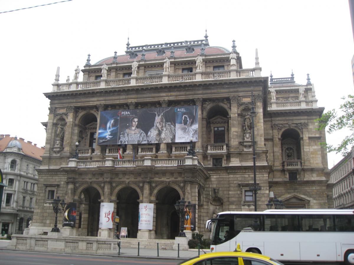 Оперный театр в Будапеште / фото Марина Григоренко