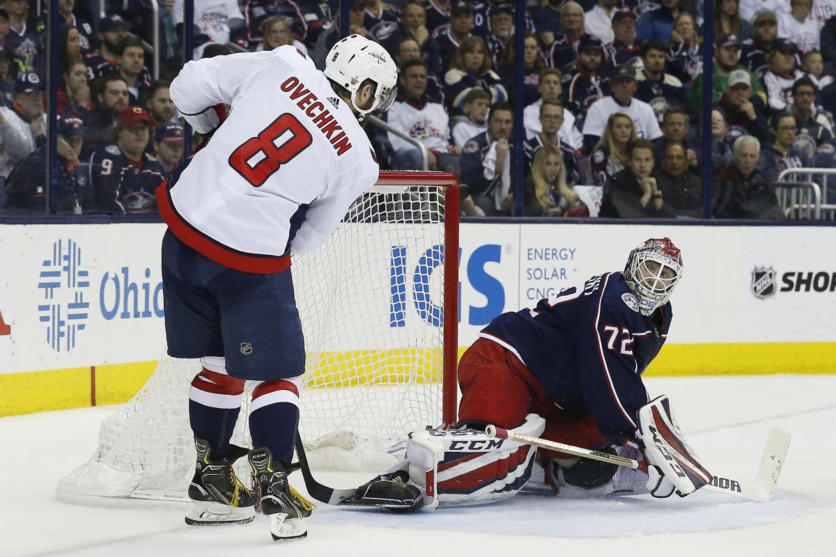 Овечкин забросил две шайбы в шестом матче серии &quot;Вашингтона&quot; и &quot;Коламбуса&quot; / Reuters