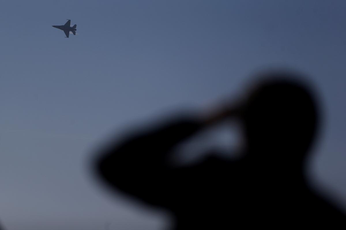 Украина ждет истребители F-16 / REUTERS