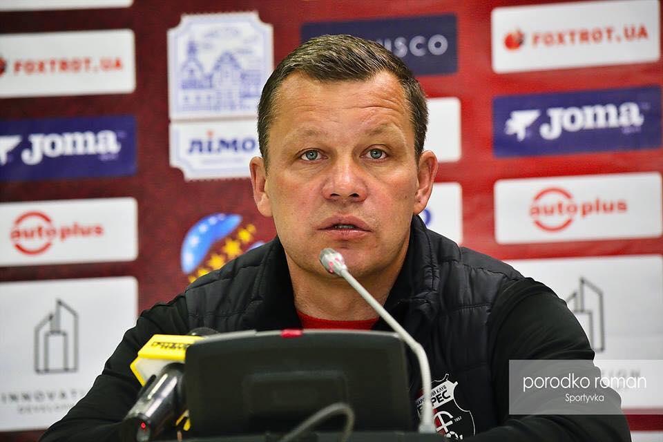 Свірков залишив посаду головного тренера "Вереса" / facebook.com/veres.club Свірков залишив посаду головного тренера "Вереса" / facebook.com/veres.club