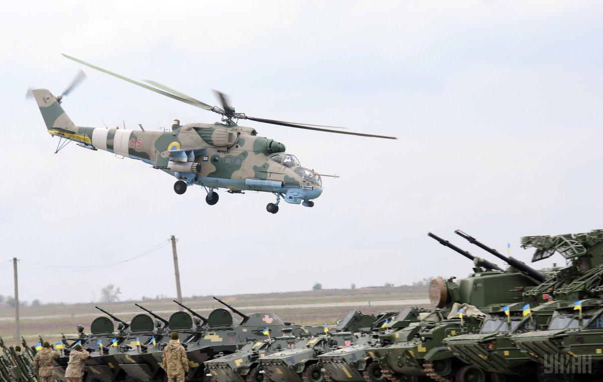 Лётные испытания лопастей украинского производства прошли на вертолётах Ми-24 / фото УНИАН