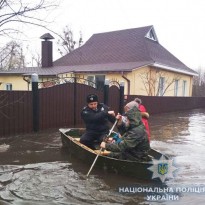 Town flooded in Sumy region, police evacuate locals