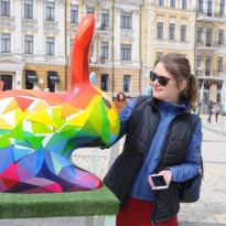Easter bunnies, eggs on display in Kyiv (Photos)