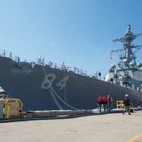 В Средиземное море вошел четвертый эсминец США с ракетами 
