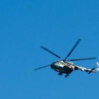Ukrainian military conducts drills with combat helicopters in Sea of Azov (Video)