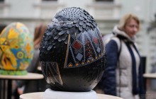 Во Львове проходит ежегодный фестиваль писанок (фоторепортаж)