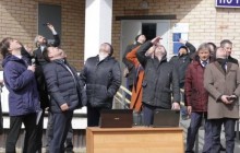 "Б**ть!": первый дрон "Почты России" самоликвидировался на глазах журналистов и чиновников (фото, видео)