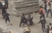 Арматура и камни: в Краснодаре гастарбайтеры устроили масштабное побоище (видео)
