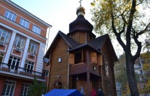 В Голосеевском районе столицы неизвестные ночью подожгли храм УПЦ