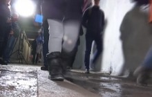 В городке под Киевом люди вынуждены ходить по трассе из-за заброшенного подземного перехода (видео)