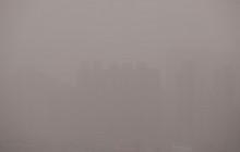 В Китае объявили "голубое" предупреждение из-за песчаных бурь