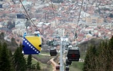 В Сараево спустя 26 лет после войны восстановили популярную канатную дорогу на гору Требевич (фоторепортаж)