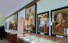 У Святогірській лаврі відкрилася великодня виставка ікон