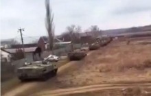 Журналіст зняла на відео російську військову техніку, яка їхала у бік України