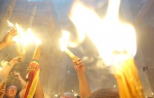 Иерусалим: ожидание и схождение Благодатного огня  - 2018 (фото "УНИАН-Религии")