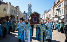 В Сумах прошел Крестный ход с Корсунской Шпилевской иконой Божией Матери