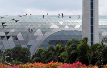 Критий водоспад і п'ятиповерховий сад: в найкращому аеропорту світу будують неймовірний комплекс (фоторепортаж)