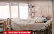 Мінометний обстріл у Пісках: лікарі розповіли про стан поранених бійців (відео)