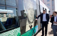 Кличко відкрив оновлену зупинку «Генерала Потапова» на Борщагівській лінії швидкісного трамвая