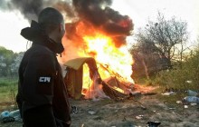 Правозащитники осудили разгром активистами цыганского табора в Киеве
