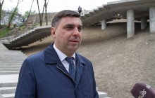 Продолжается обустройство территории и реконструкция лестницы Старокиевской горы – КГГА