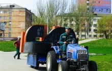 "Футбола больше нет": в Донецке срезали один из символов "Донбасс-Арены" (фото)