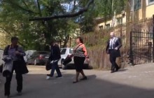 Киевская полиция приняла от Витренко заявление о нападении (видео)