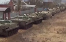 Стало известно, куда направлялась колонна российской военной техники в начале апреля (фото, видео)