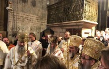 У храмі Гробу Господнього Митрополит Онуфрій молився про паству та мир в Україні