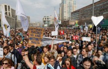 Акція протесту проти блокування Telegram у Москві (фоторепортаж)