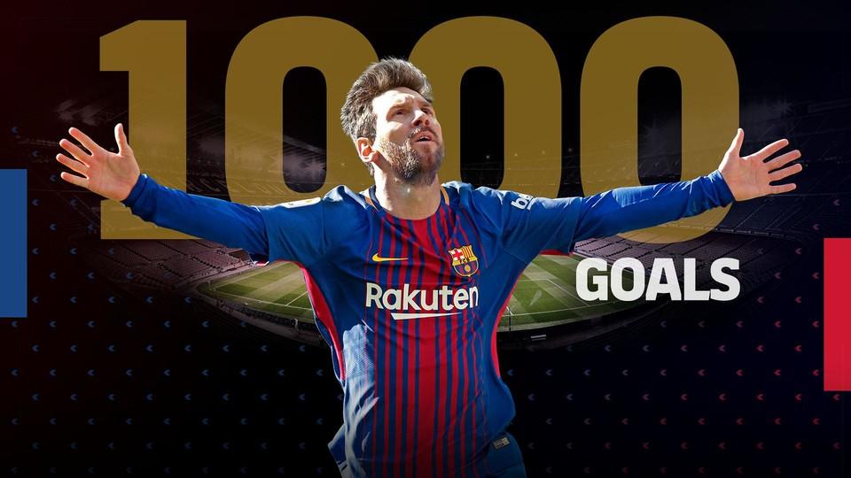 Лионель Месси забил 1000 голов за карьеру / fcbarcelona.com Лионель Месси забил 1000 голов за карьеру / fcbarcelona.com