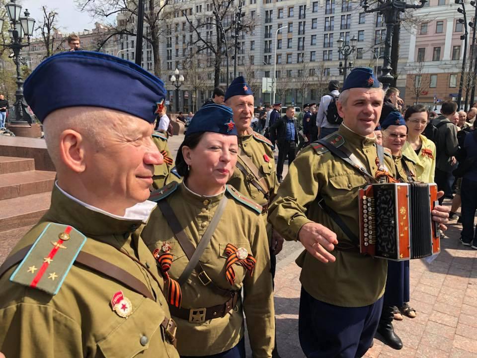 На акцию протеста в Москве пришли сторонники Путина / УНИАН