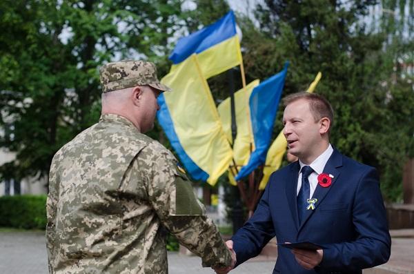 У Тернополі відбулися урочистості з нагоди Дня примирення (Фото, відео) У Тернополі відбулися урочистості з нагоди Дня примирення (Фото, відео)