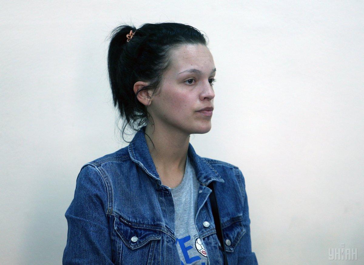 По подозрению в нападении в Харькове была задержана 25-летняя Лапинськая / фото УНИАН По подозрению в нападении в Харькове была задержана 25-летняя Лапинськая / фото УНИАН