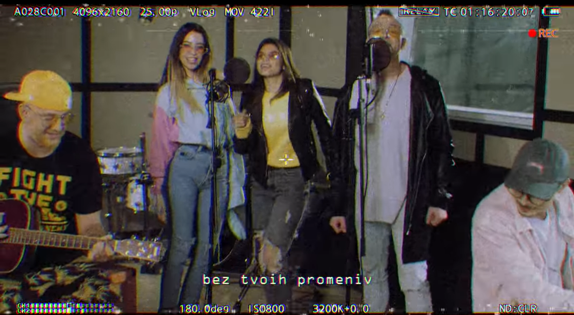 "Время и стекло", Мішель Андраде та Mozgi записали спільну пісню / скріншот