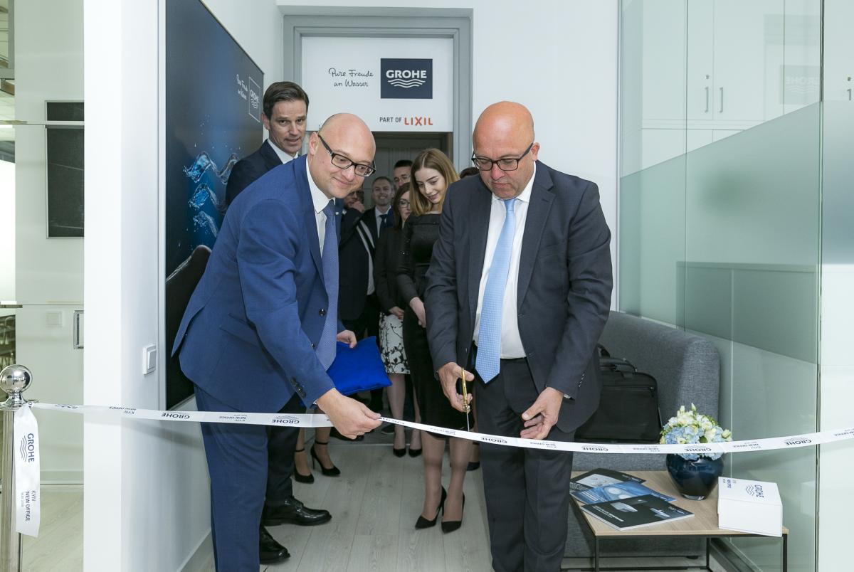 Мировой лидер сантехнического оборудования Grohe AG открыл новый офис в Киеве Мировой лидер сантехнического оборудования Grohe AG открыл новый офис в Киеве