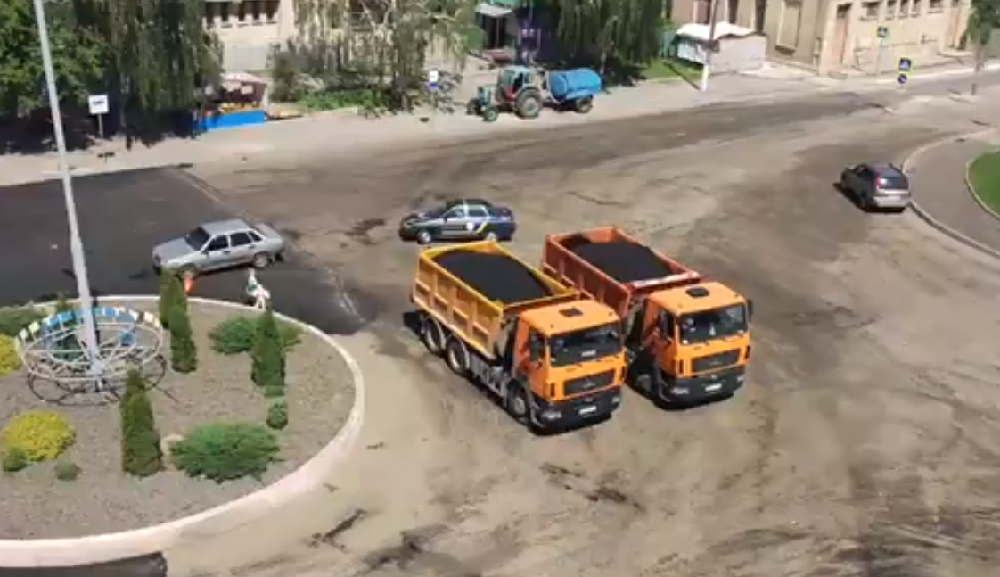 Поліцейські намагалися зупинити машину / скріншот