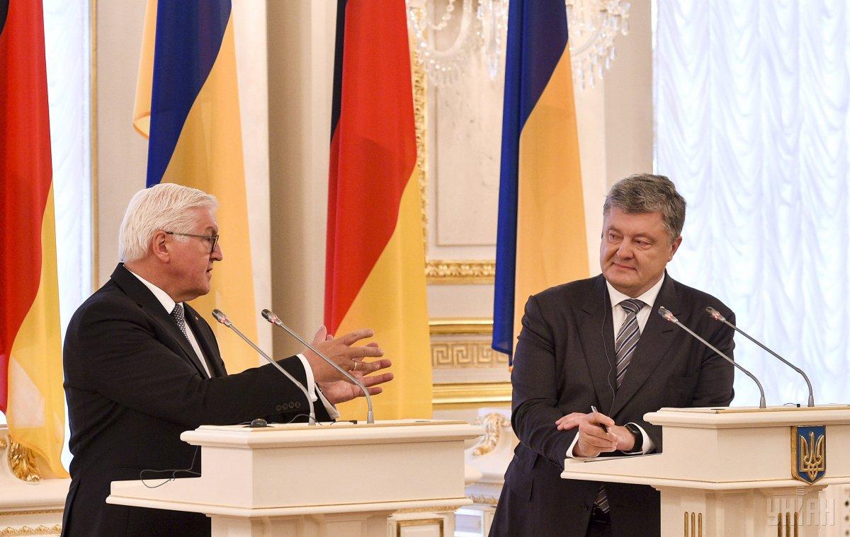 Штайнмайер заявил о росте интереса немецкого бизнеса к Украине / фото УНИАН Штайнмайер заявил о росте интереса немецкого бизнеса к Украине / фото УНИАН
