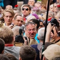 Scuffle breaks out amid Bessmertny Polk event in Kyiv (Photo, video)