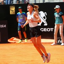 Italian Open: Elina Svitolina beats Simona Halep in Rome final – BBC (Photos)