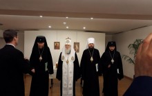Патриарх Филарет помолился в Европарламенте за Украину (фото)