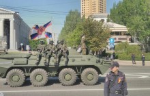 Танки в центре города: в Донецке боевики провели репетицию парада ко Дню победы (фото)